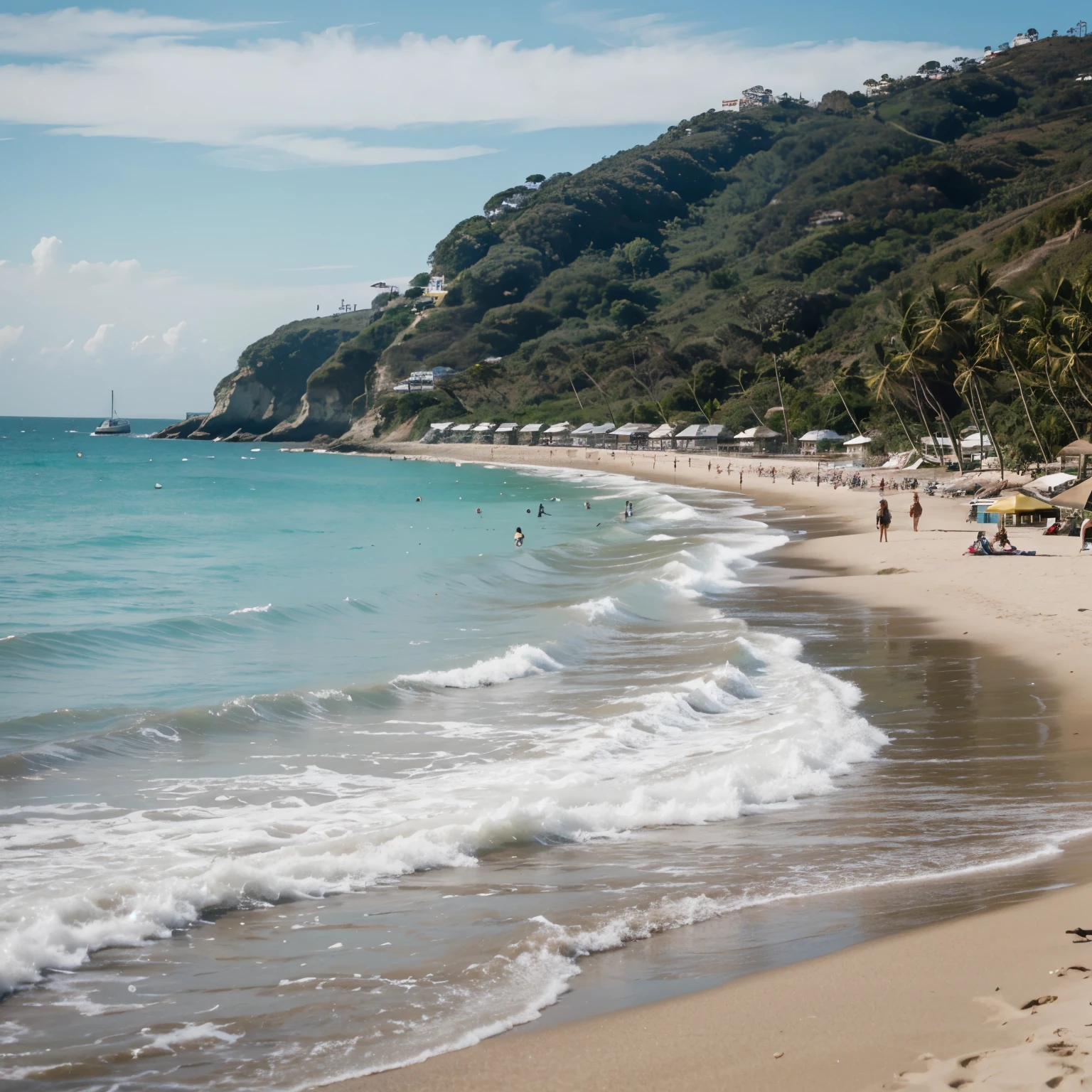Cantes de regueton en la playa