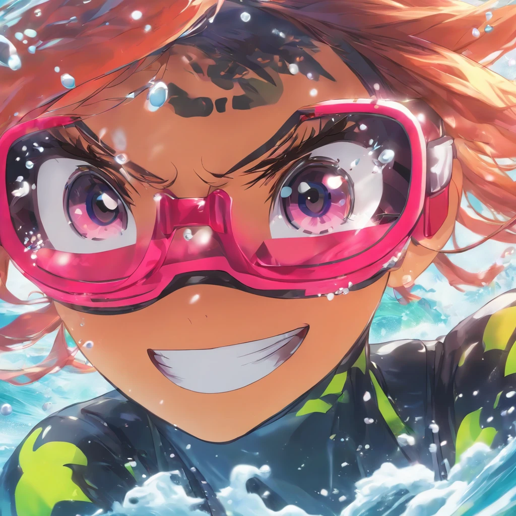 Watersuit　Glasses　woman