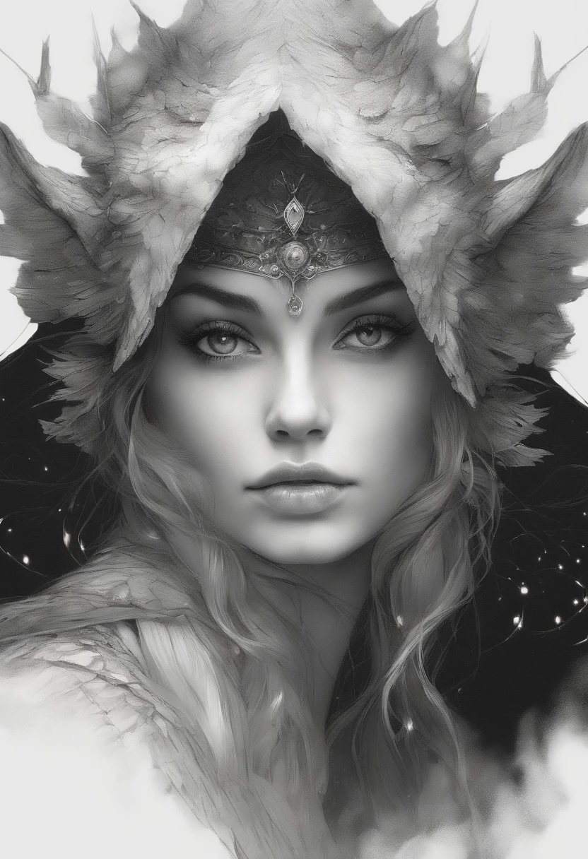 Beautiful Caucasian fairy, cabello desordenado hasta los hombros, Ropa para gatos de PVC negro y dorado, felicidad, corpo inteiroesbian, bonita do estilo do waifu do anime, pintura hiperdetallada, Luminismo, ilustraciones de Carne Griffiths y Wadim Kashin arte conceptual, 4K resolution, Bioluminescent fractal isometric details , a 3D representation, renderizado por octanaje, detalles intrincados , cinematographic, trend on artstation Hyperrealistic centered isometric cover photo amazing color, pintado a mano , Dureza, mucha realista , intrincado, definition of hit , cinematographic,boceto, bold lines, no papel,