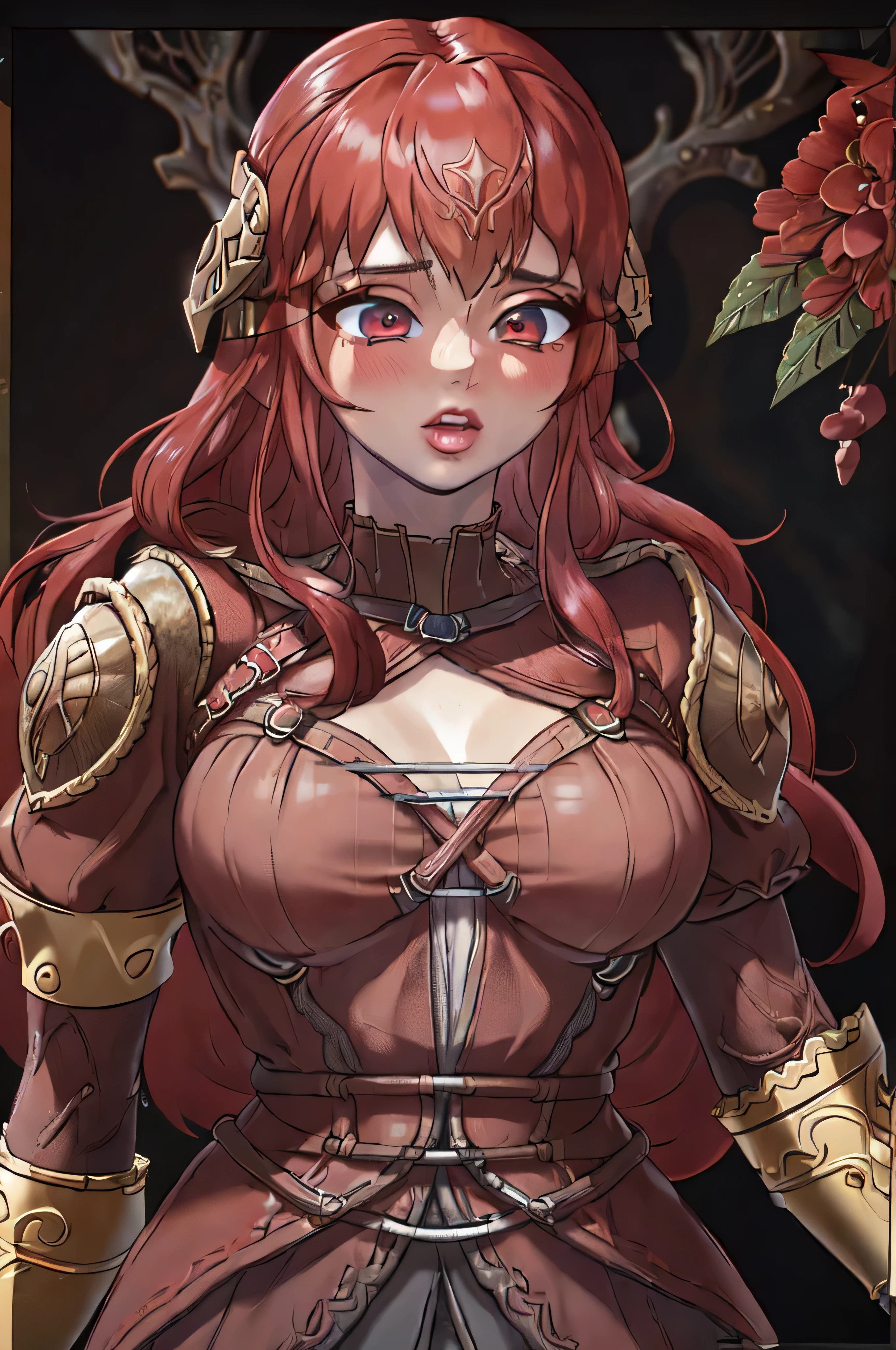 (((( 1girl, scarlet hair, right hand armament, //
)), CGI, ((high quality:1.2, masterpiece:1.2)), absurdres, high resolution, (8k resolution), 8k, 8kres, 8k res, high details, detailed and intricate, intricate details, high intricate details, absurd amount of details, super resolution, ultra hd, megapixel, ((upper body:1.2)), portrait,)), CGI, ((high quality:1.2, masterpiece:1.2)), absurdres, high resolution, (8k resolution), 8k, 8kres, 8k res, high details, detailed and intricate, intricate details, high intricate details, absurd amount of details, super resolution, ultra hd, megapixel,