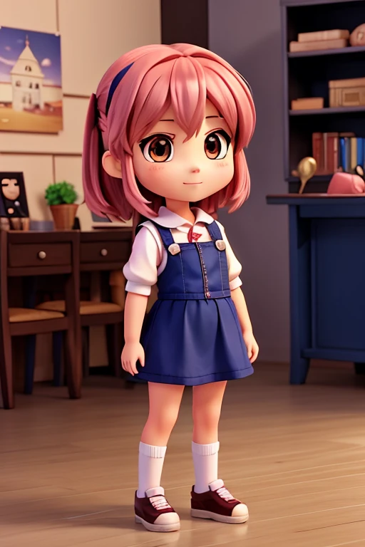 Anime, chibi, girl, Selfi.