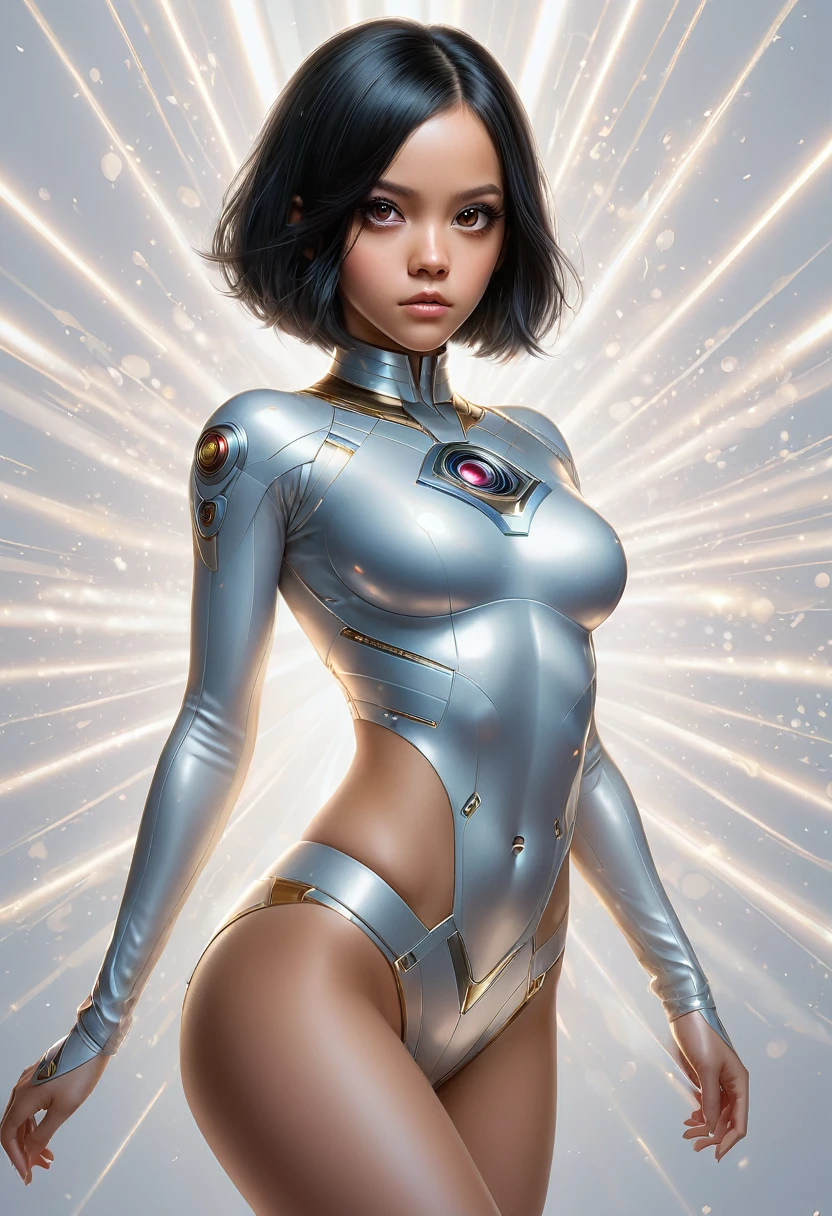 realistic photographic portrait of {Jenna Ortega (Wandinha Addams, Medium Short Bob Black Hair)}, Action {Cross Section} Sensual Big Ass, Swollen Vagina, Symmetrical Face, Ideal Human, 85mm Lens, F8, Photography, ultra details, natural light, backlight, photo, studio lighting, soft and smooth skin, big dreamy eyes, beautiful intricate colored hair, symmetrical, wide anime eyes, soft lighting, detailed face, by makoto shinkai, stanley artgerm lau, wlop, rossdraws, conceptual art, digital painting, looking at camera