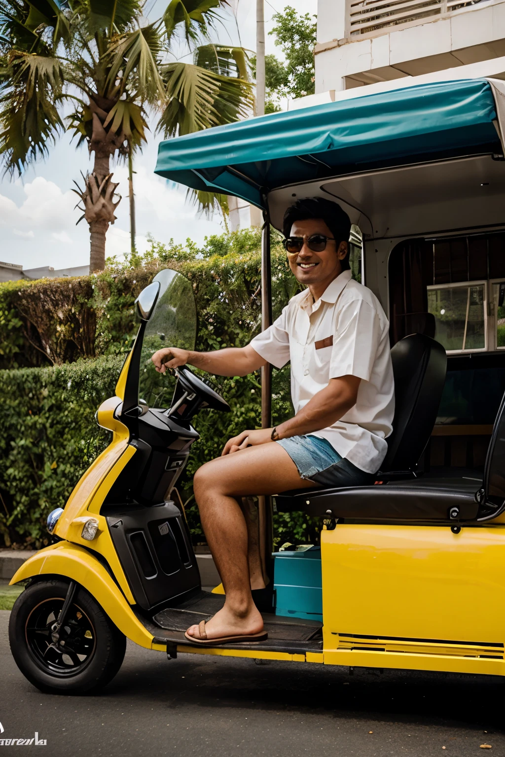 tuk tuk driver publicity