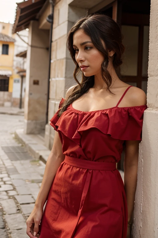 ponle vestido rojo