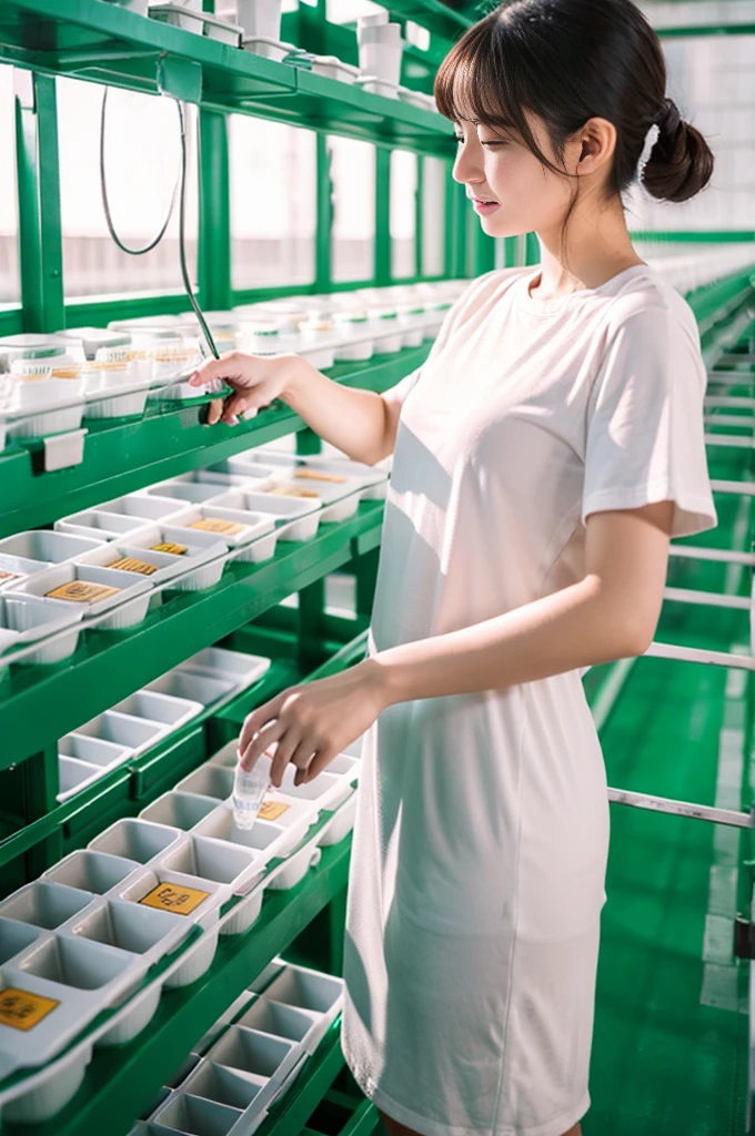 Female human species for mass production of human milk