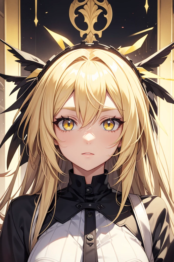 light yellow eyes