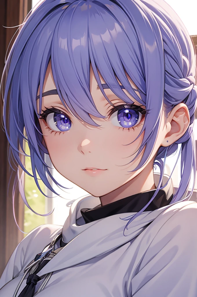 blue purple eyes