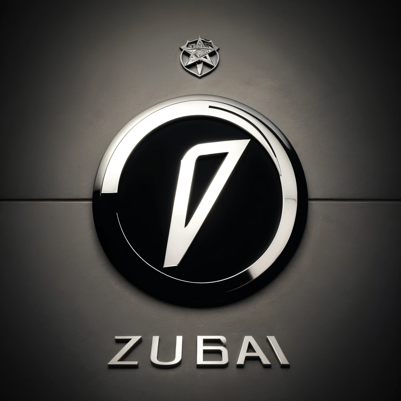 Logotipo, estilo de ferro. With the abbreviated name ELISEU PEDRO QUISSANGA ZUA