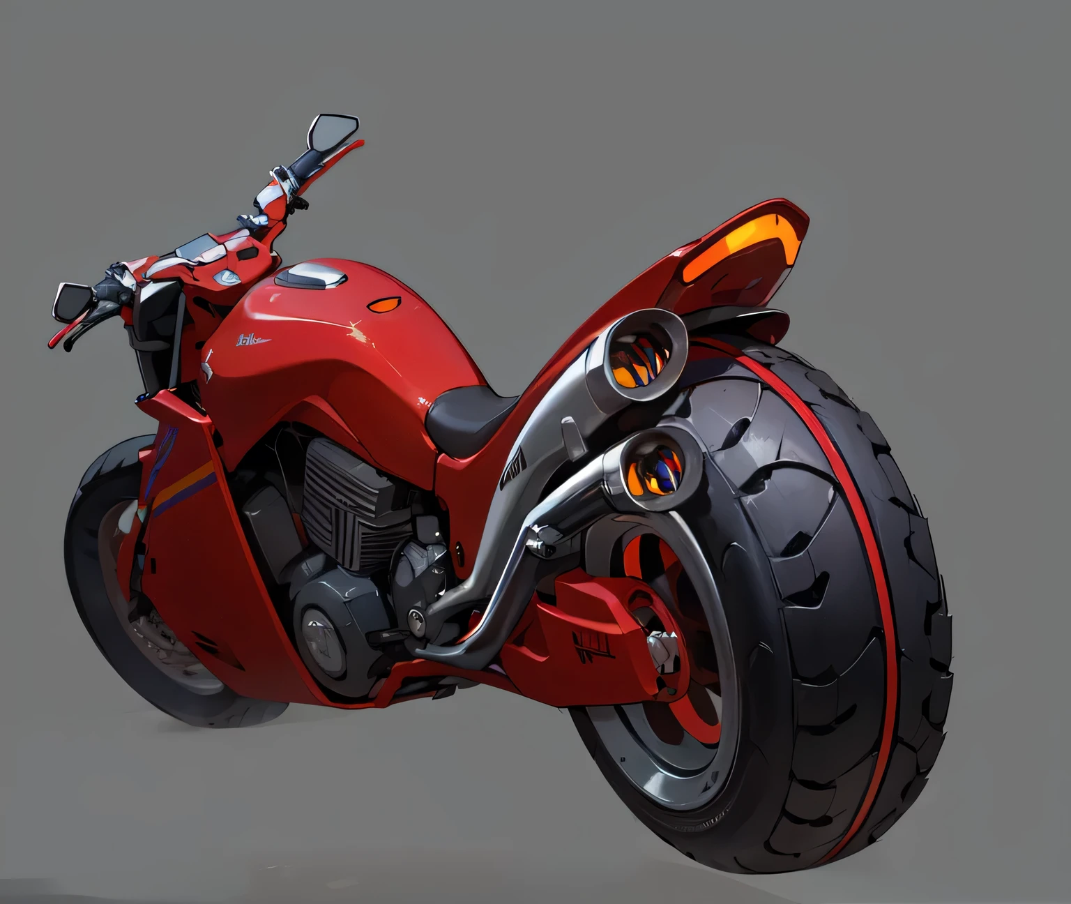 （masterpiece：1.2），Best quality，Metal pattern，metallic feel，sports shoes，Mechanical structure，Fashion Brands,Red motorcycle，Cool motorcycle
