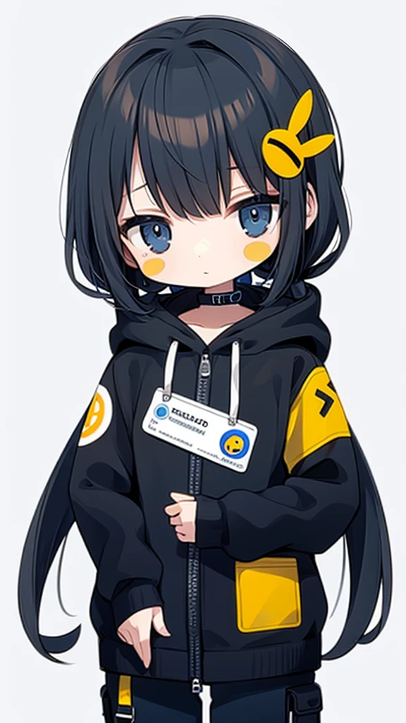 (sticker),#quality(8k,best quality, masterpiece),solo, #1girl(cute, kawaii,small kid,smile,hair floating,hair color cosmic,pigtail hair,zombie skin,ghost skin ,skin color blue,pale skin,eye color cosmic,eyes shining,big eyes,damaged clothes,heavy metal costume,smirk,isolated on pink background,full body),#background(monotone,pink,no background,isolated on pink background)