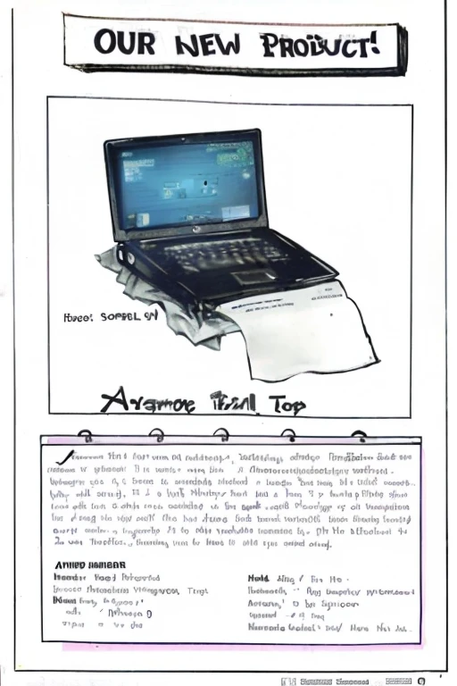 a drawing of a laptop computer with a roll of toilet paper, old internet art, computer drawing, by David Annand, scanned document, full page illustration, textbook page, by Annabel Eyres, computer painting, by Anne Savage, biology textbook page, textbook illustration in clolour, cartoon from the 90's, newspaper illustration, printed page