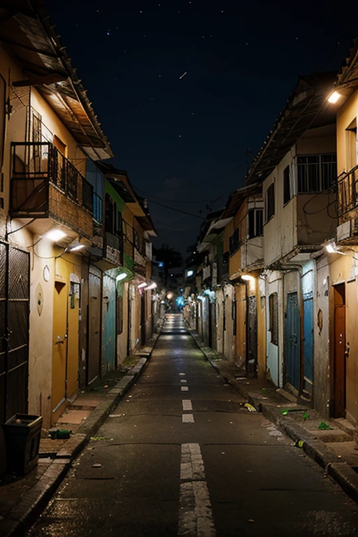 Favela de noite