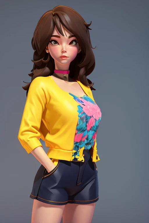 1 girl, standing pose,