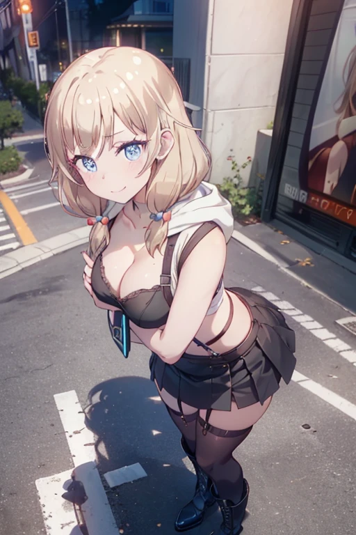 (from above:1.2),(from side:0.9), ((Face)), (Close-Up:0.4), 1female, teacher, wearing a hoodie, bootyshorts, Thicc, small breast, light colored hair, long hair, blue eyes, face to detail, detailed eyes, the background is a pizzaria, smiling, highest quality, (RAW photo:1.2)(Curve,Model,glamor:1.5),Beautiful breasts,Farbe_aberration,beautiful detailed shadow,Beautiful eyes,Beautiful body,Beautiful skin,beautifull hands,(medium_breasts:1.5),Brown hair,watching at viewers,black suspenders,Bulging big,breasts,walls: Black miniskirt, garters, Gaze, Small face,bangss,holster,Beautuful Women,hands up,leg holster,Gaze,black boots panty shot, provocation,flank,flank sweat soio,arm,,narrow waist,(with sparkling eyes and a contagious smile),her thin pubic hair, looking at viewer, pose muy sexy"
