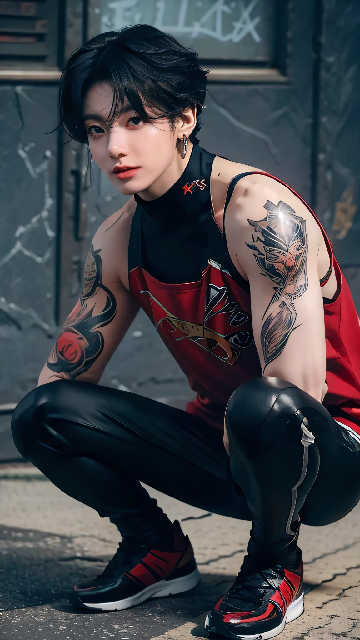 JUNGKOOK BTS AS Super hero 