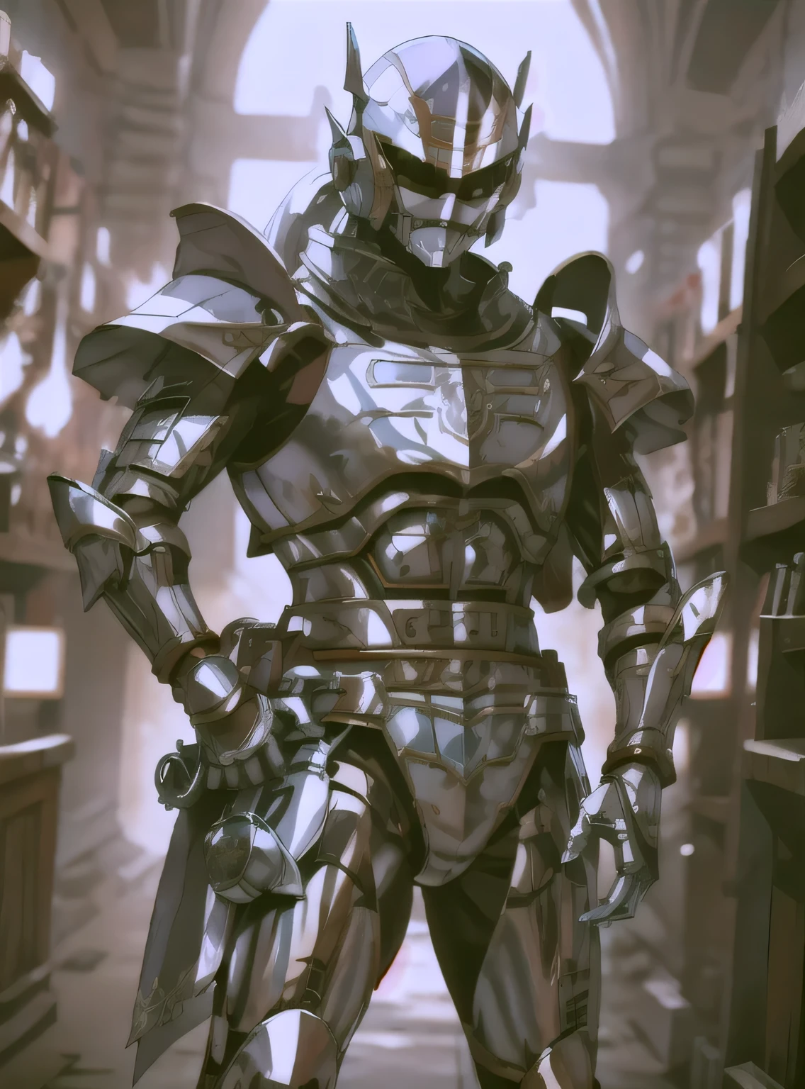 silver armor, various action pose, 2D art, henshin, epic, cinematic.