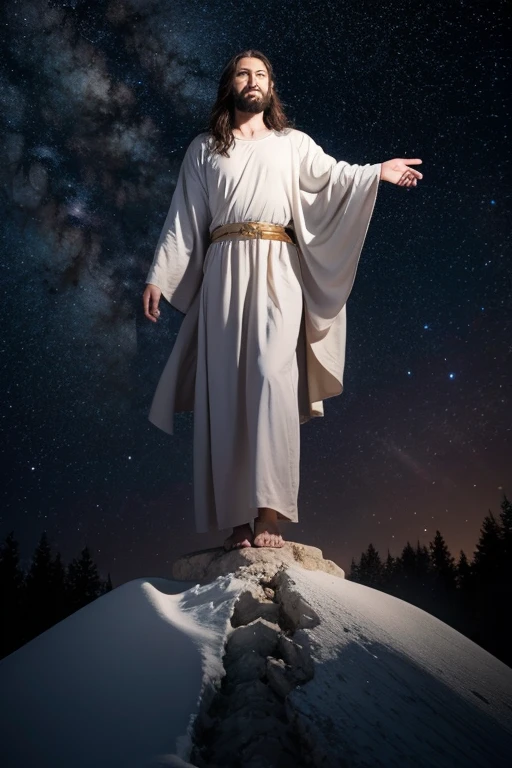 Jesus and the stars in the universe