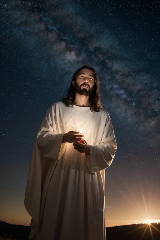 Jesus and the stars in the universe