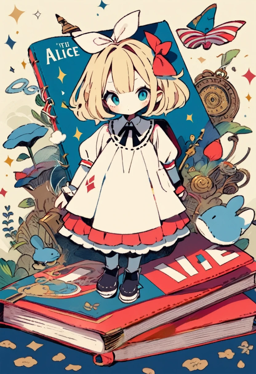 Alice in Wonderland book cover