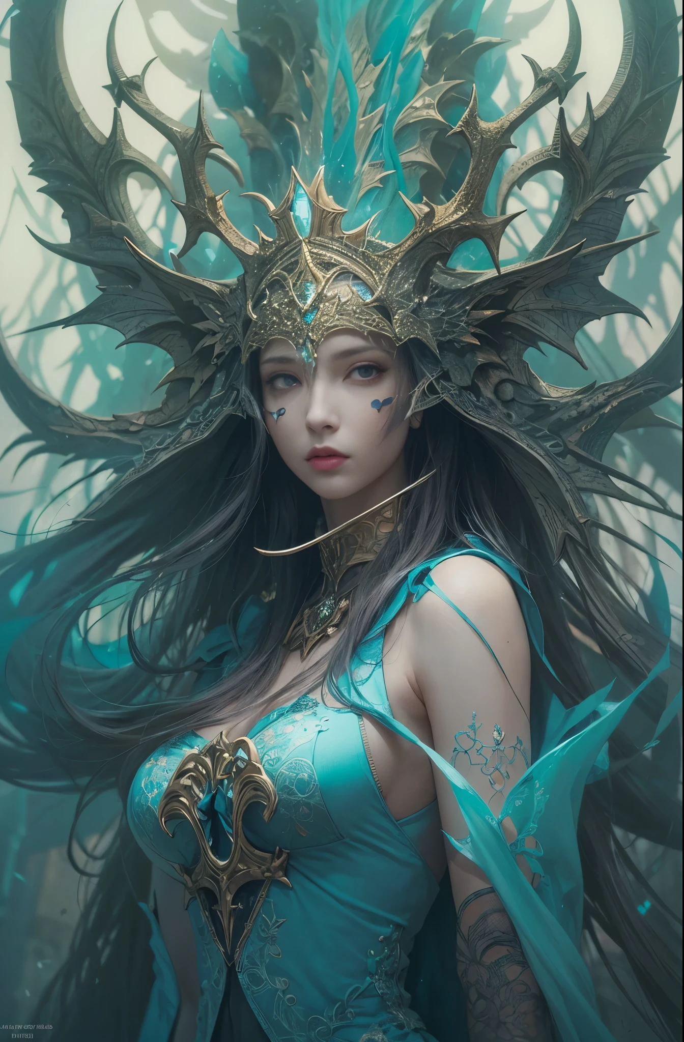 hell、purgatory、A world without light, Swarm of Undead、fear, Disillusioned, Wails, despair, depressed, The End, Requiem, Breathtaking beauty, Gothic, Solemn, Majestic, Very beautiful Caucasian woman in her 20s、Queen of the Exiles、The majesty of the queen, ペルセポネとhellの番犬, Countless Skulls, Concept Art | ArtJam, 4K Fantasy art, ArtJam julie bell beeple, Fantasy art Behance, 詳細なFantasy art, Peter Mohrbacher. Unreal Engine, Mohrbacher's artistic style, Peter Mohrbacher artstyle, Ultra-fine paintings by Yan J., Artstation Contest Winner, Fantasy art, カロル・バクとPeter Mohrbacher, Mohrbacher's artistic style, Peter Mohrbacherのスタイル, Peter Mohrbacher Art Style, Peter Moerbacher Style, detailed Fantasy art, 4K Fantasy art, By Jean Jay., Fantasy artスタイル, 2. 5D CGI Anime Fantasy Artwork, epic Fantasy artスタイル hd, Epic fantasy digital art style, 詳細なFantasy art, Detailed digital 2D fantasy art, ルアン・ジアとArtJam, 8k Fantasy art, Sharp contours, Sharp eyes with slit length, Beautiful and delicate blue eyes, pretty much beautiful face, Unparalleled beauty, masterpiece, highest quality, The perfect angle, Perfect composition, Best Shot, Official Art, Cinematic light, Very beautiful and fantastic scenery, before, Ultra-precision coating, Luminism, art by Carne Griffiths and What a bone Concept Art, 4K resolution, Fractal isometricdetailed bioluminescence , 3D Rendering, Octane Rendering, Exquisitely crafted , Cinematic, Trending isometric surreal cover photos、Art Station'Amazing full color, Hit definition , Very subtle contrast of light and shadow, Cinematic,Great background, Abstract Beauty,stand, Approaching perfection, Pure Form, Golden Ratio, minimum, Revert, Concept Art, What a bone、Intricate details, 8K Post-Production, High resolution, Hyper Detail, Art Stationのトレンド, Studio shot, Intricate details, Extremely delicate and detailed painting style, Beautiful painting art, Close-up