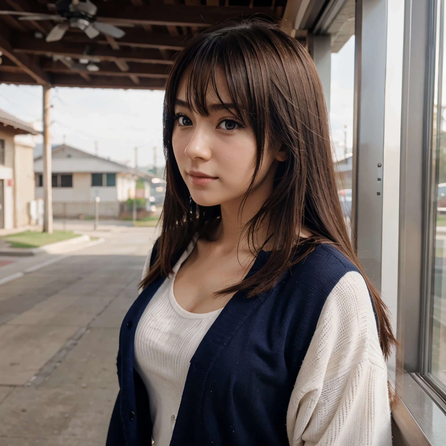 Beautiful anime girl