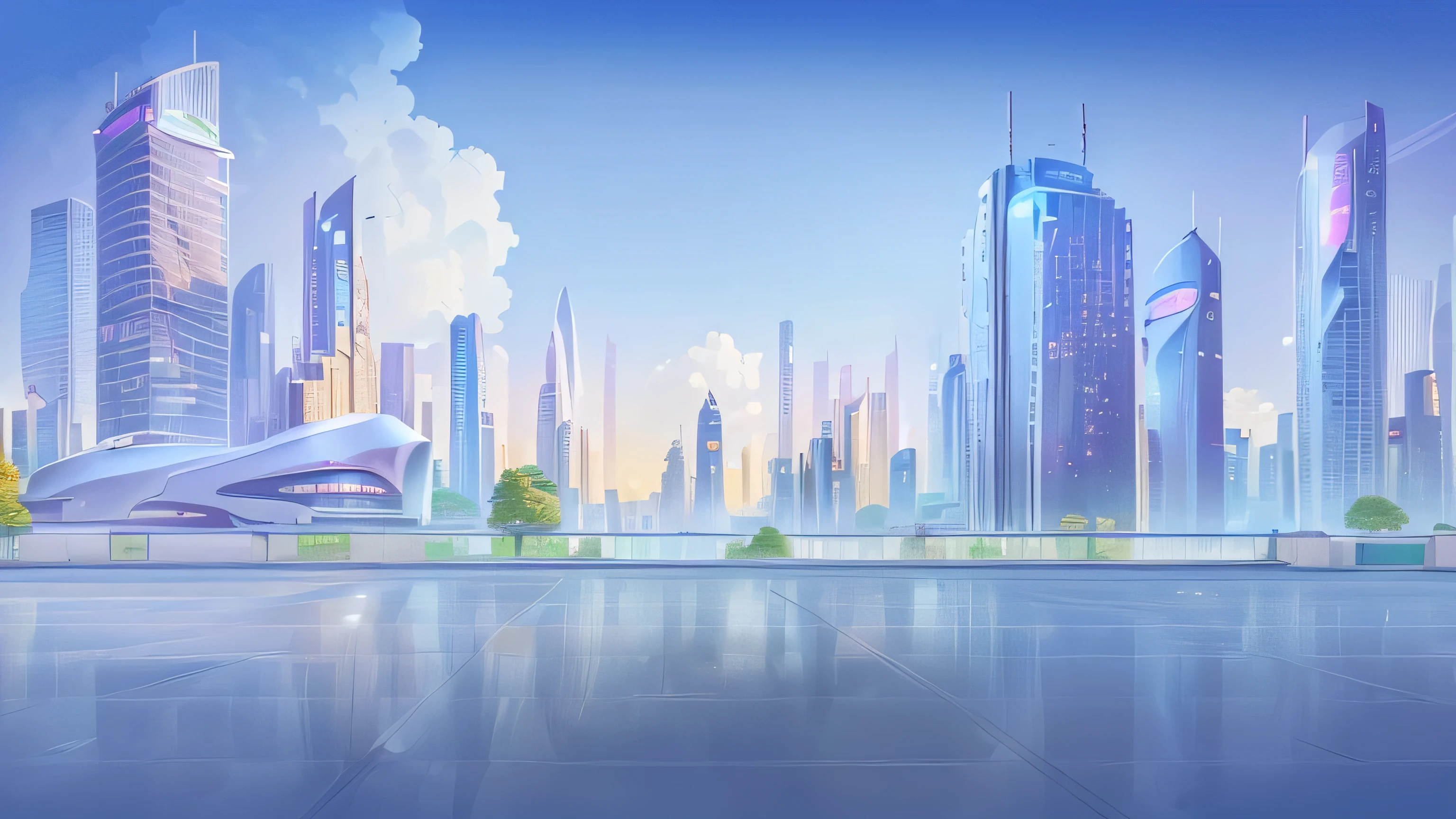 Cartoon City,Skyscrapers in the foreground, megaCity background, City background, City background, futuristic City background, City background, City background, Daytime city view, Anime style cityscape, Future City background, City background, background urban cityscape, background artwork, Background of the city, modern City background, beautiful cityscape background