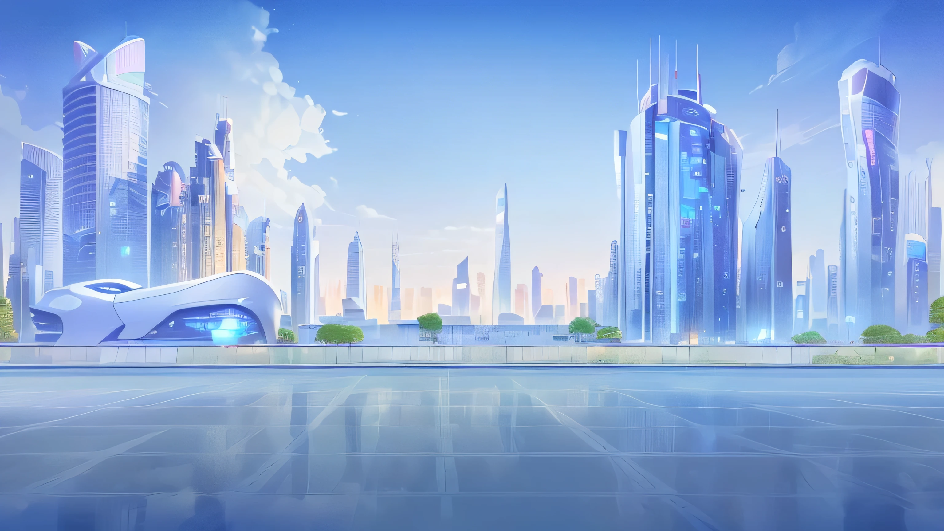 Cartoon City,Skyscrapers in the foreground, megaCity background, City background, City background, futuristic City background, City background, City background, Daytime city view, Anime style cityscape, Future City background, City background, background urban cityscape, background artwork, Background of the city, modern City background, beautiful cityscape background