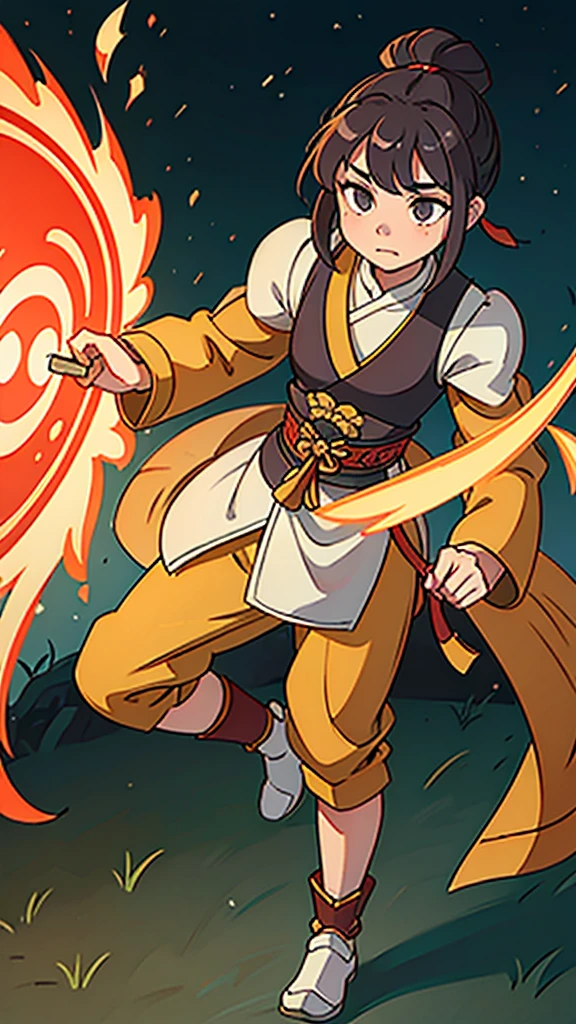 (walking)、Three Kingdoms in ancient Chinese armor、Ancient Chinese man with topknot