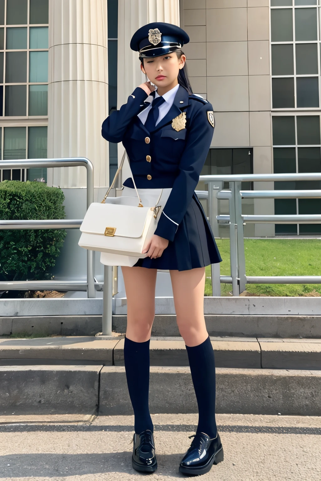 Officer A, Uniform Skirt, Shake Z