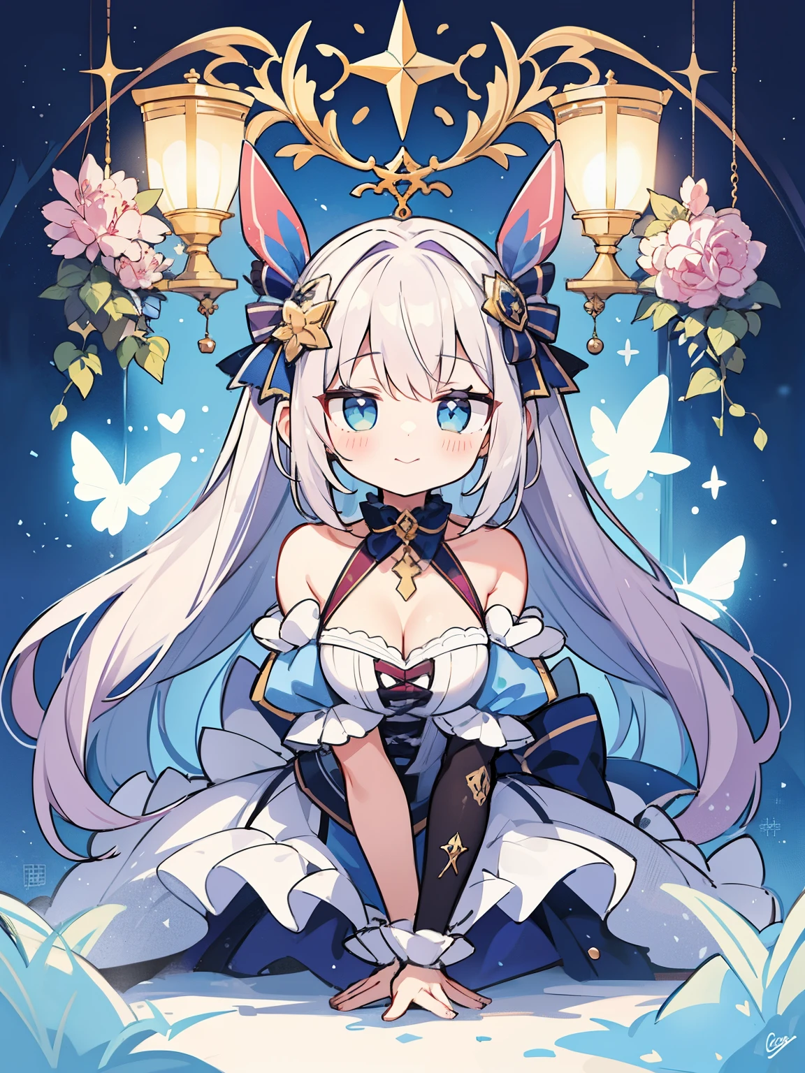 cute, fantasy wonderland, 1 girl