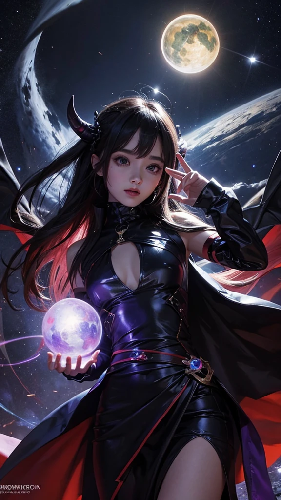 Create a cosmic demon
