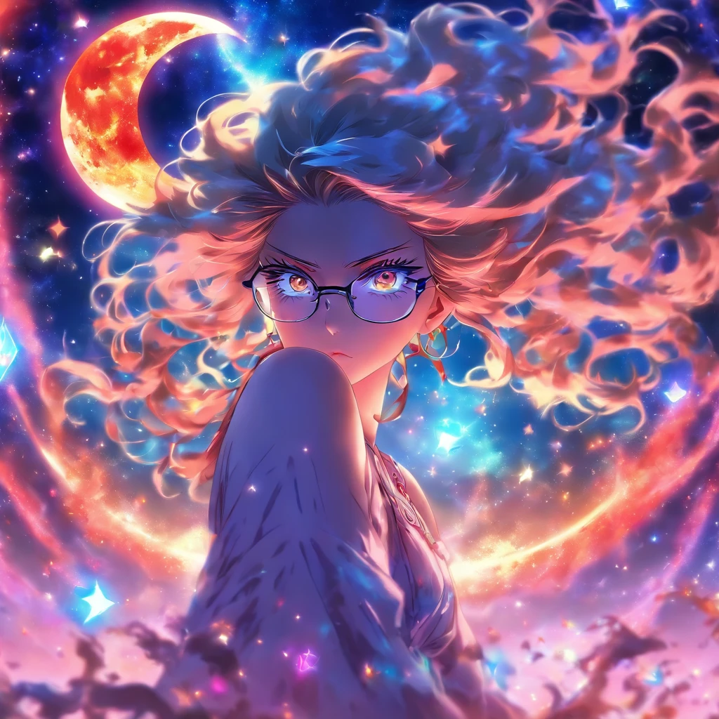 Moon Summons woman Glasses