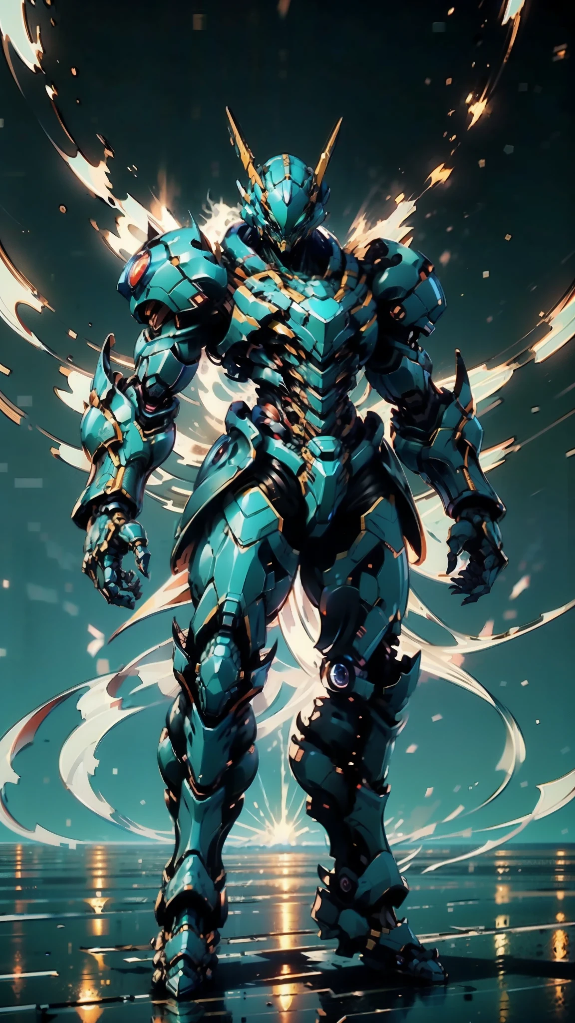 A man wearing a full-face helmet, a fantasy-style biomecha armored combat suit, green eyes, a composite layered chest armor, fully enclosed shoulder guards, matching arm and leg guards, the belt is adorned with dragon claw grasping orbs, primarily black with red accents, the design balances heavy with agility, a high-tech biological armor, concept inspired by dragons,stand on the top of a skyscraper in a futuristic sci-fi city, this character embodies a finely crafted fantasy-surreal style armored hero in anime style, exquisite and mature manga art style, ((male:1.5, element, plasma, glow, energy)), metallic, real texture material, dramatic, high definition, best quality, highres, ultra-detailed, ultra-fine painting, extremely delicate, professional, perfect body proportions, golden ratio, anatomically correct, symmetrical face, extremely detailed eyes and face, high quality eyes, creativity, RAW photo, UHD, 32k, Natural light, cinematic lighting, masterpiece-anatomy-perfect, masterpiece:1.5