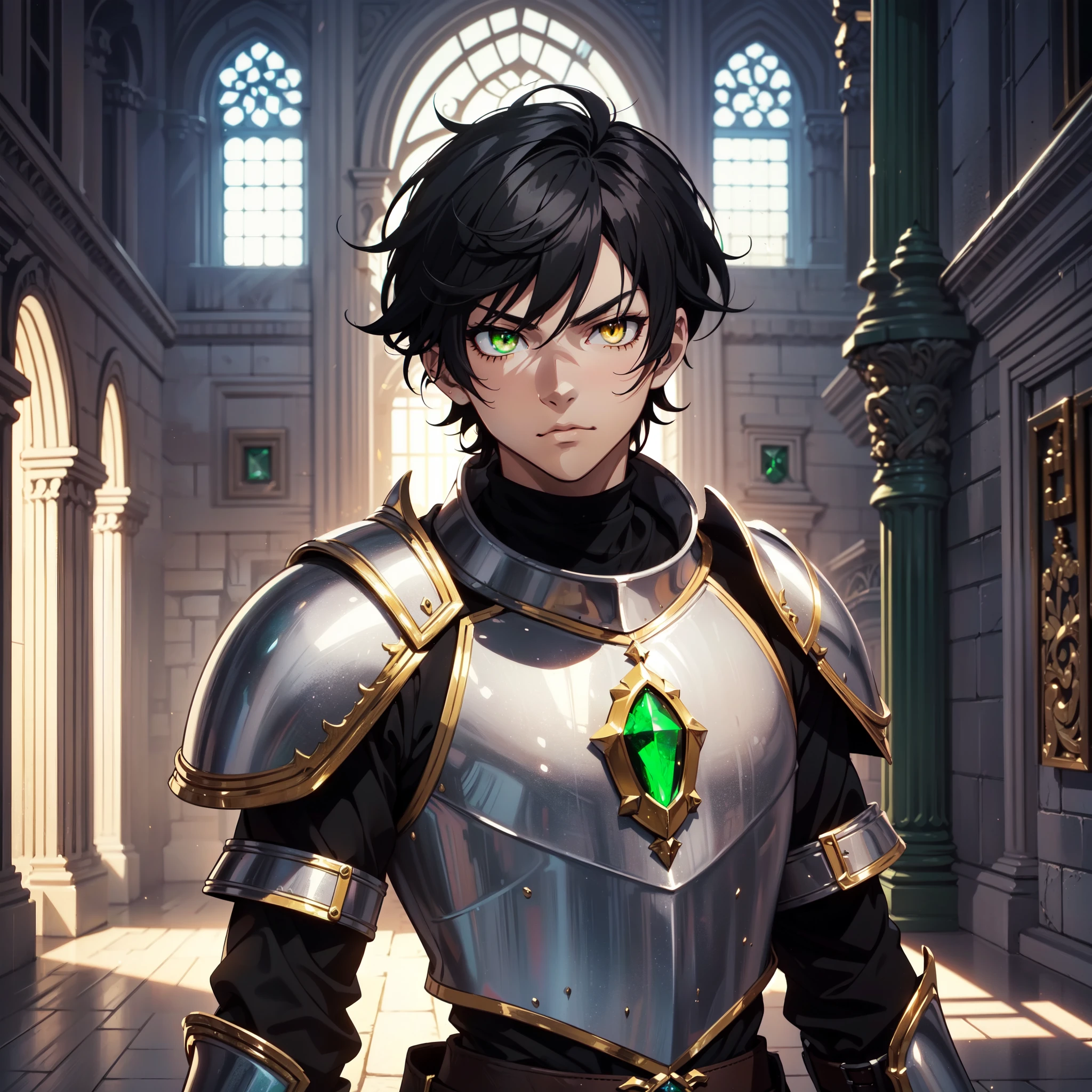 128K Ultra High Definition,
128K Ultra High Quality,
128K Ultra High Resolution,
Best Definition,
Best Quality,
Best Resolution,
Perfectly Detailed,
Perfectly Designed,
Extremely Detailed,
Extremely Designed,
Hyper Detailed,
Hyper Definition,
Hyper Quality,
Hyper Resolution,
Masterpiece,
(((Anime))),
Body Shot,
(((Boy))),
Handsome,
Muscular Body,
(((Black Short Hair))),
(((Yellow Eyes))),
(((Hyper Detailed & Perfectly Designed With Ultra High Quality Green Emerald Warlord Armor))),
(((Inside Of Medieval Royal Palace Background Scenery))),