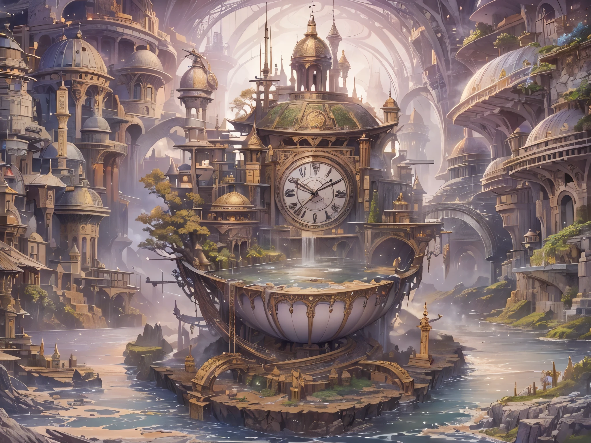 ((highest quality)),(Ultra-high resolution),(Very detailed),(Detailed Description),((The best CG)),(A masterpiece),Ultra-detailed art,Amazing drawing art,(Fantasy art with intricate detail:1.5), rock