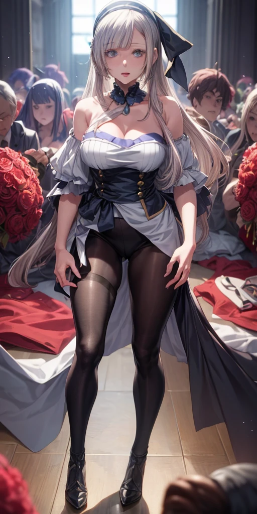 (masterpiece, best quality), 1girl, (ミレーヌ - Mylene Rapha Holfort / Otome Game Sekai wa Mob ni Kibishii Sekai Desu - Otome Game World is tough on mobs)