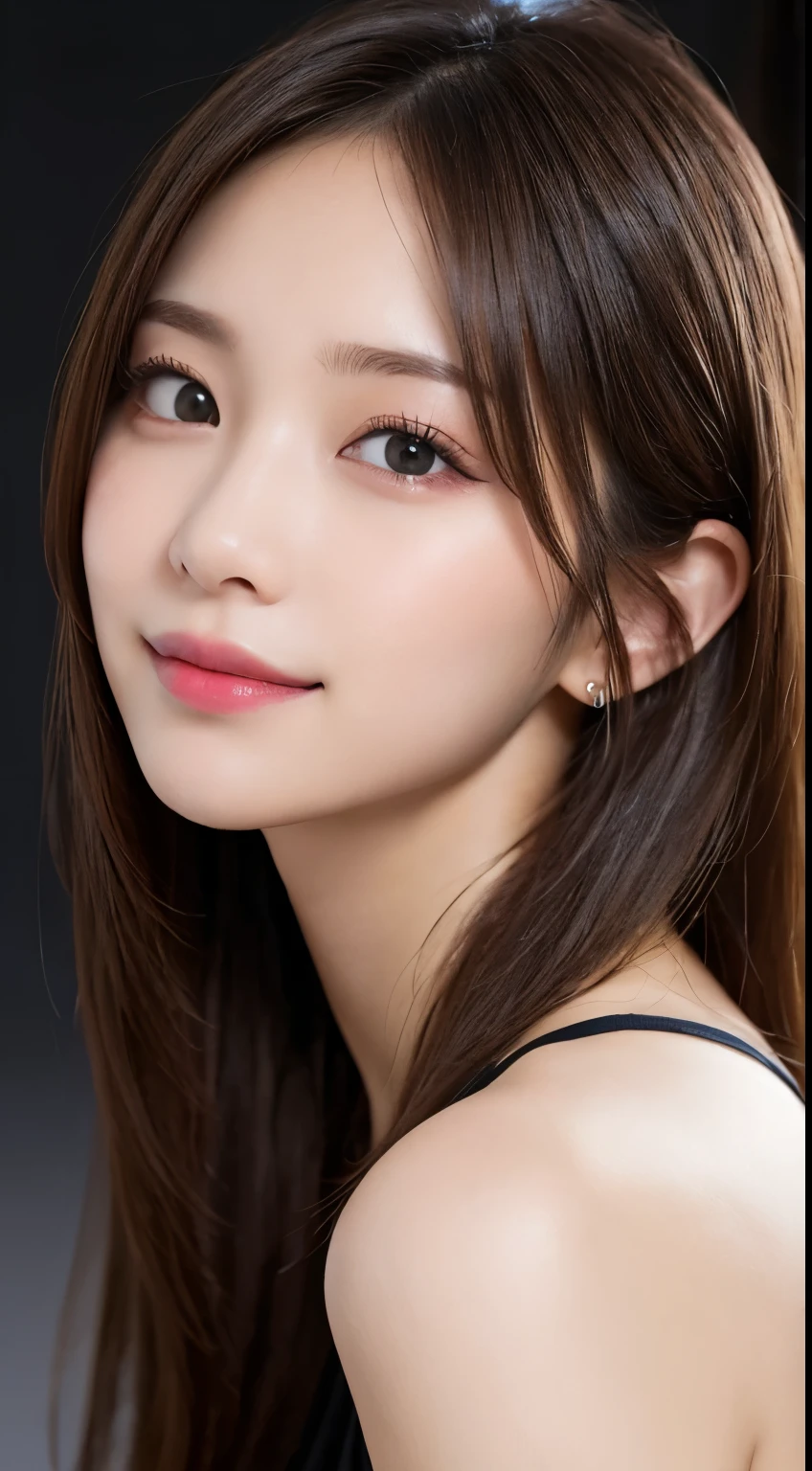 Tabletop, highest quality, shape, Very detailed, finely, High resolution, 8k wallpaper, 完璧なダイナミックな構shape, Beautiful and detailed,ランダムなcute髪,,Natural color lip, Bold sexy pose,smile、20-year-old girl、cute、Looking at the camera,Always blur the background,Perfect and beautiful face,Slim face and figure,Big eyes、Putting on gal makeup,Small face,Shooting from below、smile,Blurred Background,Elegant feminine face、Cyberpunk Fashion、Change pose randomly、Randomly change the shooting angle and position、smile、Top to bottom々Shoot from the right angle and direction、Tight waist、A face enduring intense pain