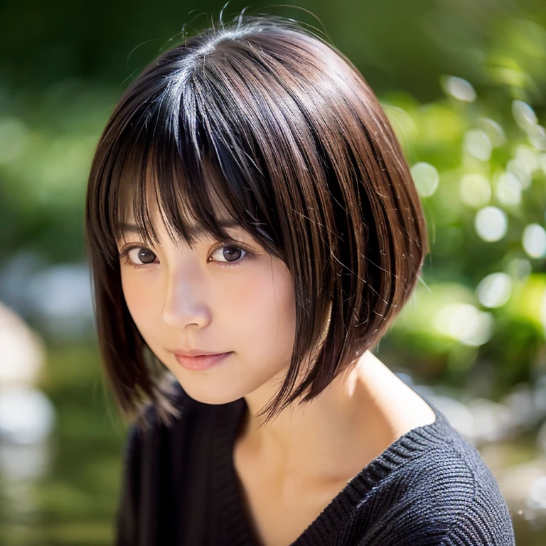 Japanese、girl、Short Bob