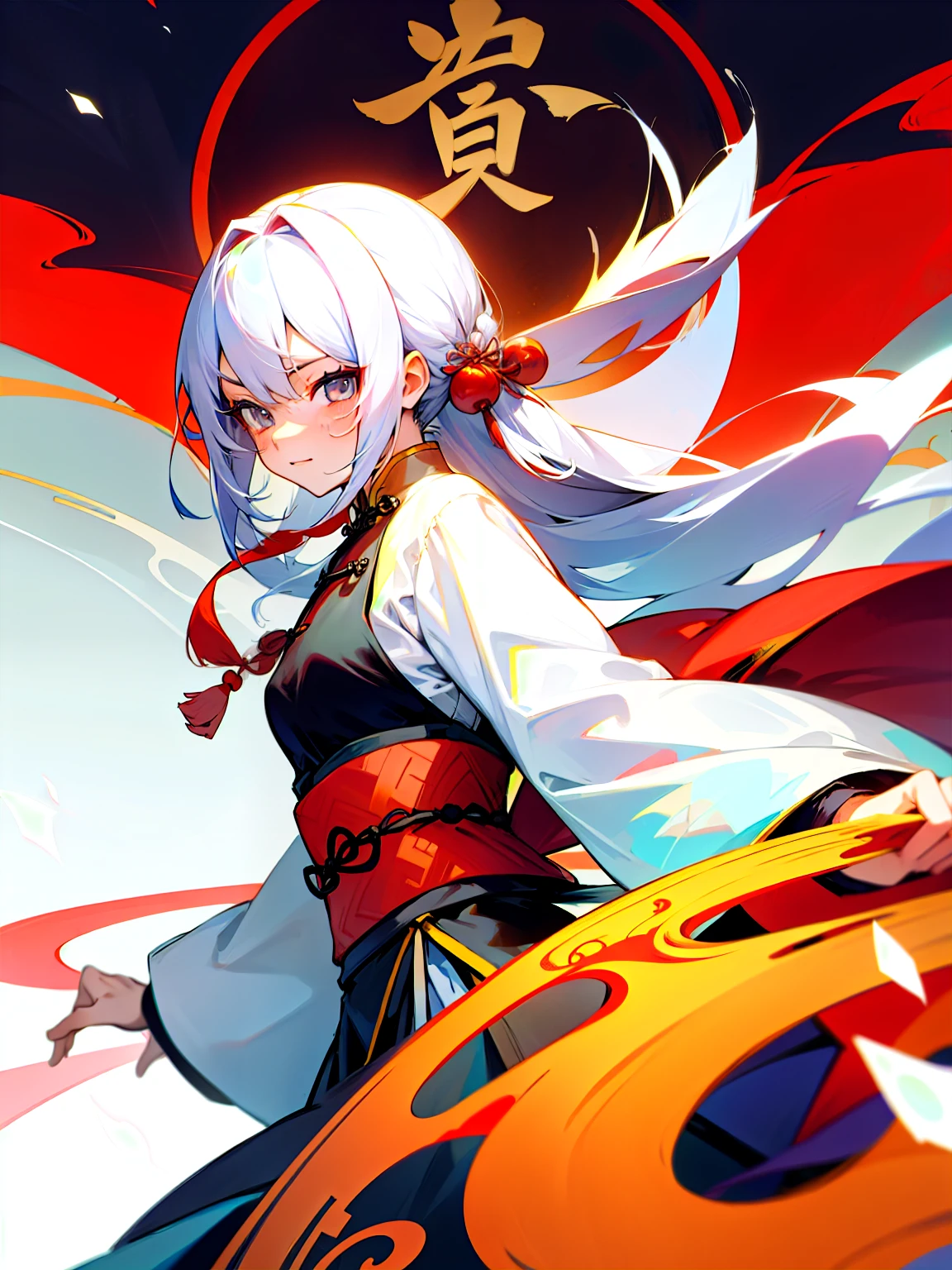 Chinese style、Don't change your pose