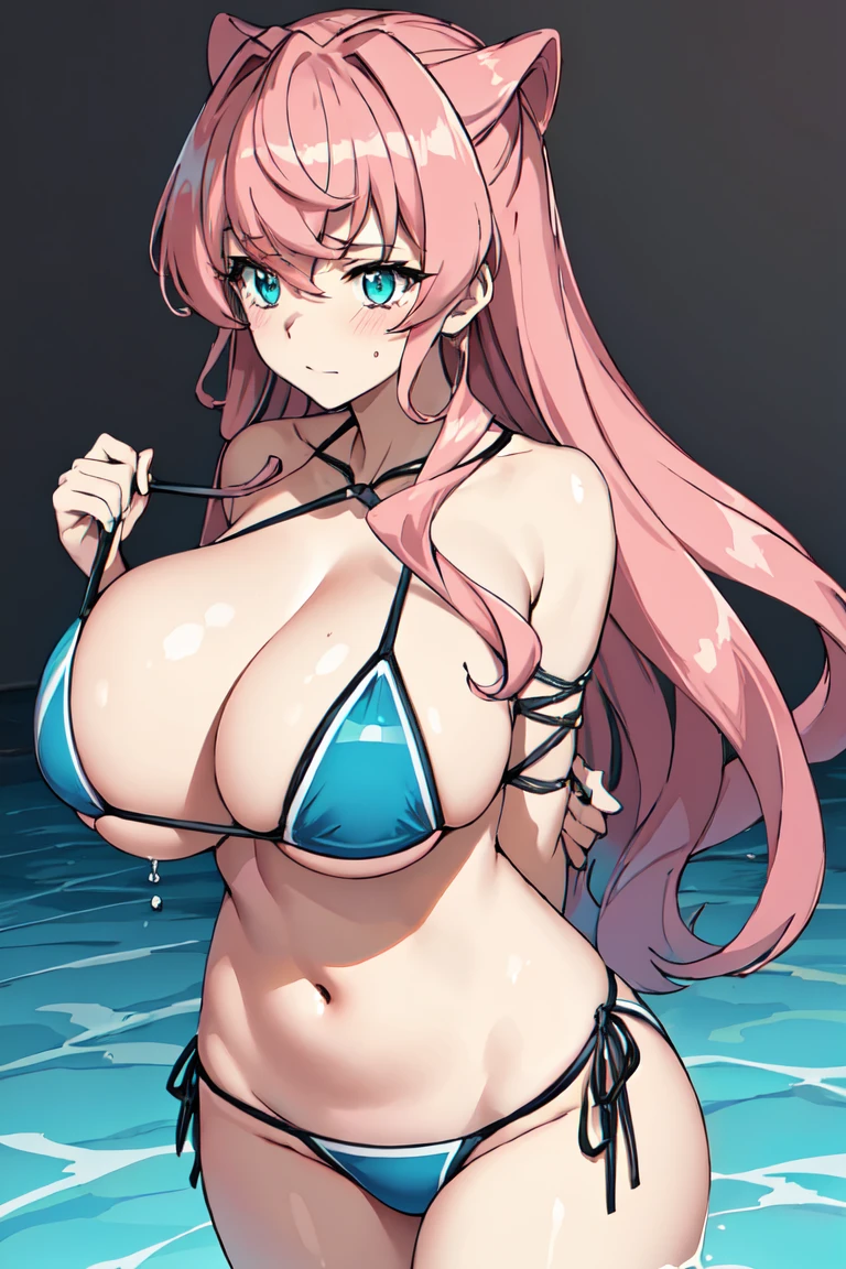 masterpiece,top-quality,maria cadenzavna eve,heroine of symphogear,1girl,solo,pink hair, long hair,wavy hair,voluminous hair,turquoise eyes,beauty,very huge breasts,narrow waist,bust size is 120cm over,crying,sexy,soaked,seductive anime girl, oppai, biomechanical oppai,oppai proportions,Both hands are tied behind their backs and restrained,show oppai,put both hands behind her back,too much exposure swimsuit,micro bikini,swimsuit only,too much exposure swimsuit,micro bikini,swimsuit only,bust size is 120cm over,bust size is 120cm over,too much exposure swimsuit,micro bikini,swimsuit only,Both hands are tied behind their backs and restrained,show oppai,put both hands behind her back,show oppai,put both hands behind her backvery huge breasts,very huge breasts,bust size is 120cm over,too much exposure swimsuit,micro bikini,swimsuit only,Both hands are tied behind their backs and restrained,show oppai,very huge breasts,bust size is 120cm over,too much exposure swimsuit,micro bikini,swimsuit only,Both hands are tied behind their backs and restrained,show oppai,very huge breasts,where water collects,let your hair down,let your hair down,let your hair down,let your hair down,very huge breasts,bust size is 120cm over,too much exposure swimsuit,micro bikini,swimsuit only,Both hands are tied behind their backs and restrained,show oppai,very huge breasts,bust size is 120cm over,too much exposure swimsuit,micro bikini,swimsuit only,Both hands are tied behind their backs and restrained,show oppai,very huge breasts,bust size is 120cm over,too much exposure swimsuit,micro bikini,swimsuit only,Both hands are tied behind their backs and restrained,show oppai