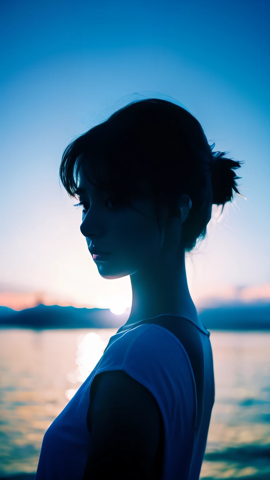 silhouette、8K、Blue Ambience（feat. asmi）