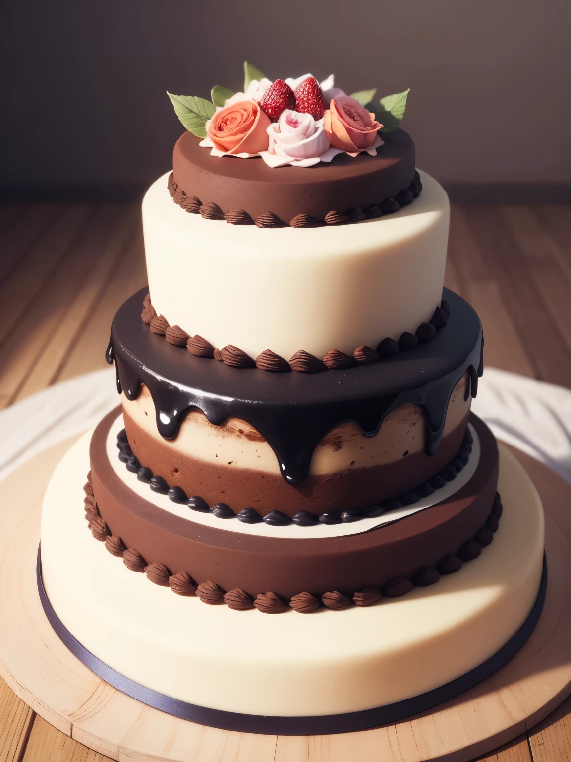 cake design, ultra detailed, high quality, 8k resolution