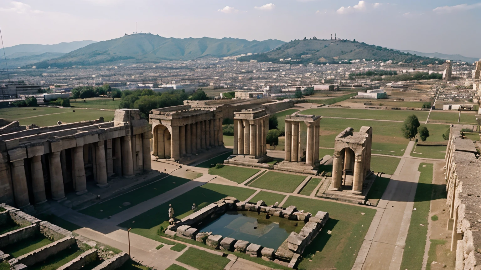 Monumentos, templos, cidades, 2000 years ago city of Galatia