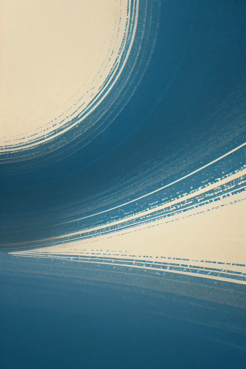 retro vintage 1970's vector graphic background, masterpiece, Anime background pattern, some strong brush strokes, high quality, simple design with smooth gradients, some grunge texture, subtle color variations, blue and white color