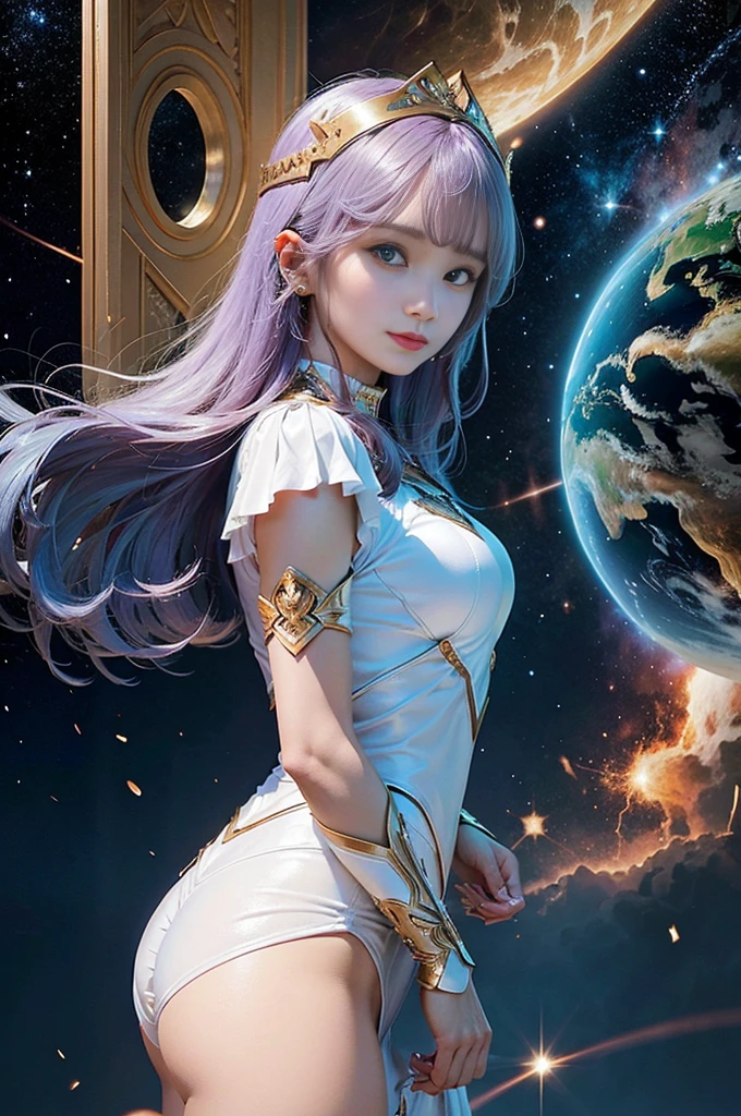 Guardian Angels appointed to protect the cosmic Earth and its first inhabitants