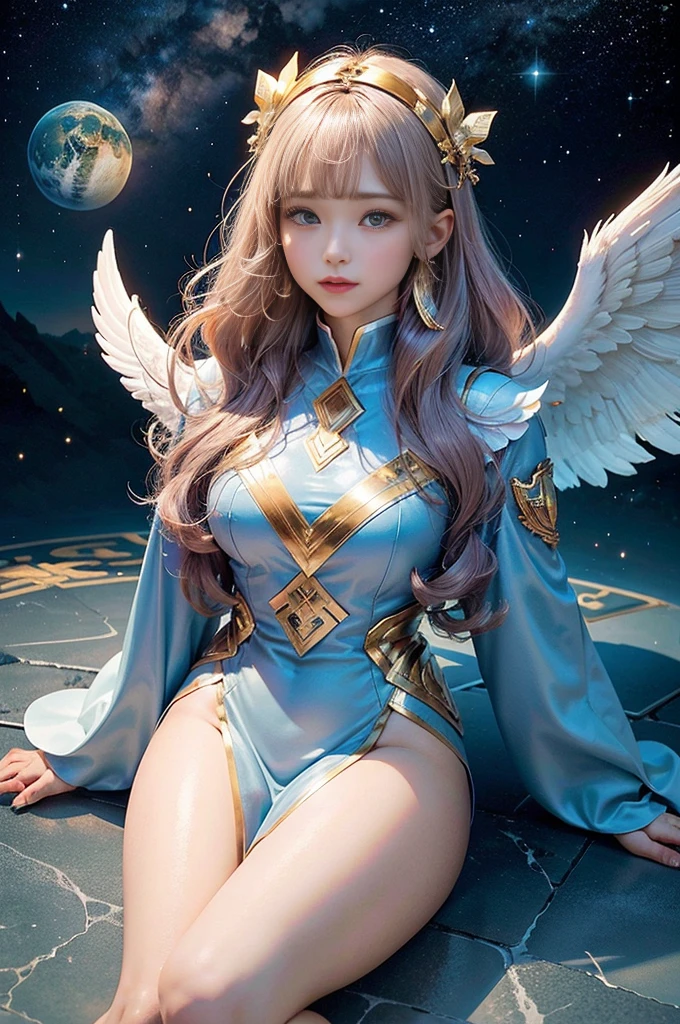 Guardian Angels appointed to protect the cosmic Earth and its first inhabitants