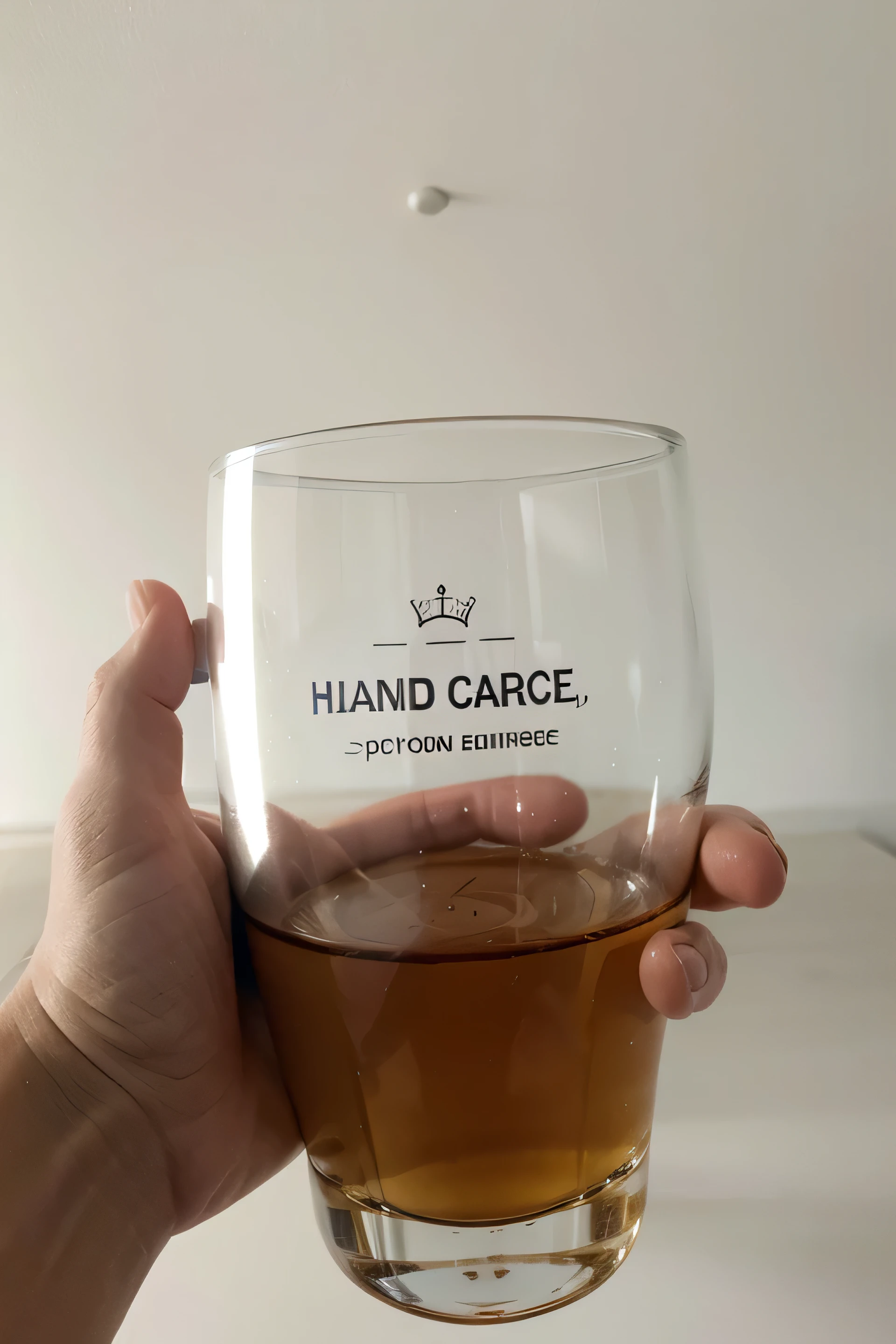 Handle with care glass