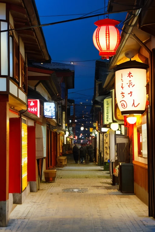 Townscape Doya Street Red lantern Bento shop Minamisenju Cheap hotel and lodging Lots of homeless