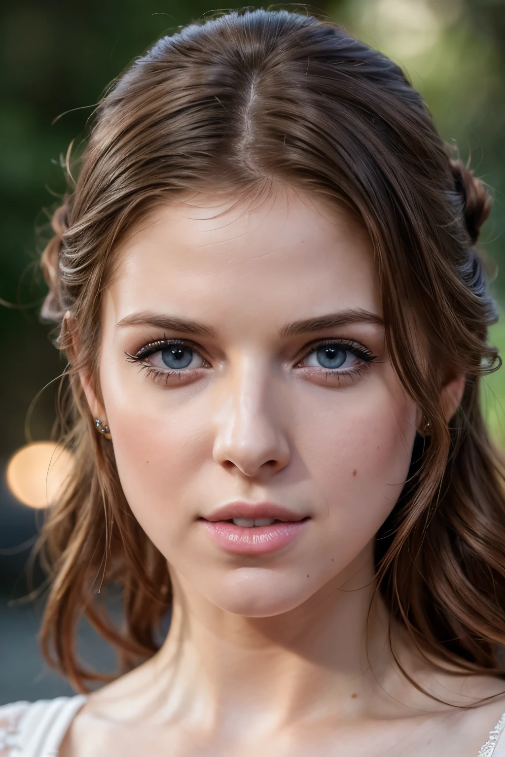 (realistic, photo-realistic:1.37),(8k, RAW photo, best quality, masterpiece:1.2), cute Anna Kendrick, ultra-detailed, heart-shaped pupils, biting lip, sexy expression, physically-based rendering, ultra high res, kodakvision color, shot on Arricam LT Camera, bokeh, sharp focus, looking at viewer, photorealistic, realistic, solo, photorealistic, best quality, extremely detailed face, extremely detailed eyes and face, beautiful detailed eyes, absurdres, incredibly absurdres, cute updo hairstyle