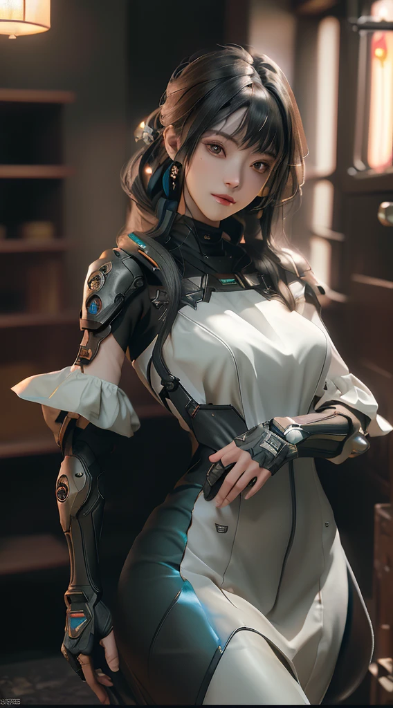 ((best quality)), ((masterpiece)), (detailed:1.4), 3D, Image of a beautiful cyberpunk woman,HDR (High Dynamic Range),Ray Tracing,NVIDIA RTX,Super Resolution,Unreal 5,Subsurface scattering,PBR textures,Post-Processing,Anisotropic filtering,Depth of Field,Maximum clarity and sharpness,Multi-layered textures,Albedo and highlight maps,Surface Shading,Accurate simulation of the interaction between light and material,Perfect proportion,Octane Rendering,Two-color lighting,Large aperture,Low ISO,White Balance,Rule of Thirds,8K Native,